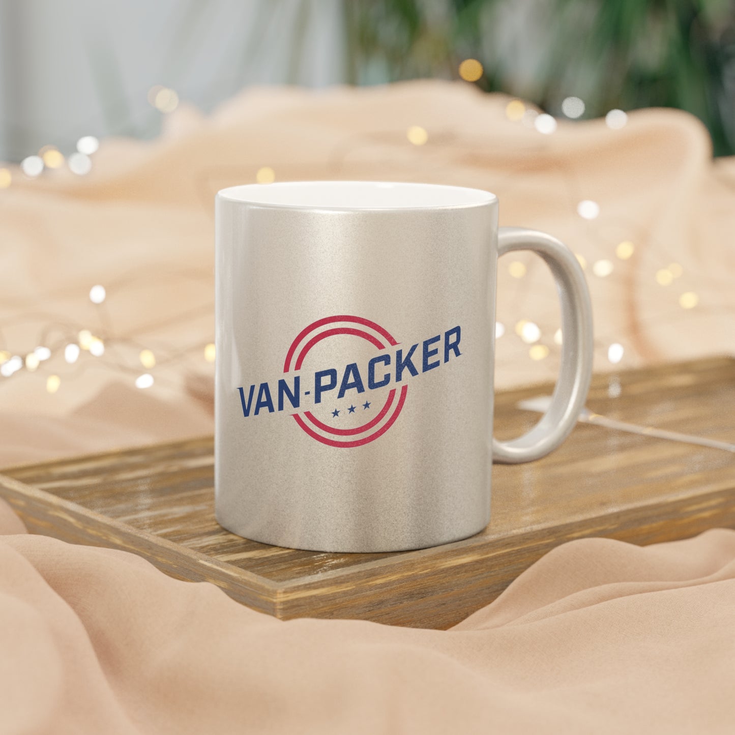 Van-Packer Metallic Mug (Silver\Gold)
