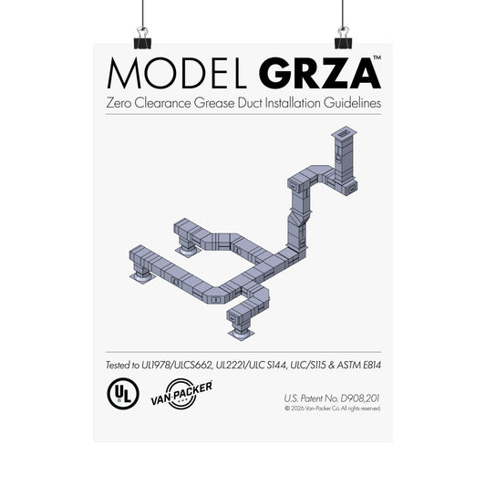 Van-Packer Model GRZA Vertical Poster