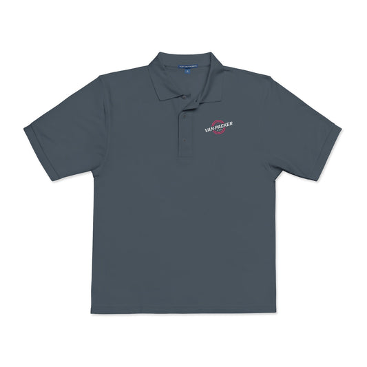 Embroidered "Van-Packer" Logo Polo Shirt