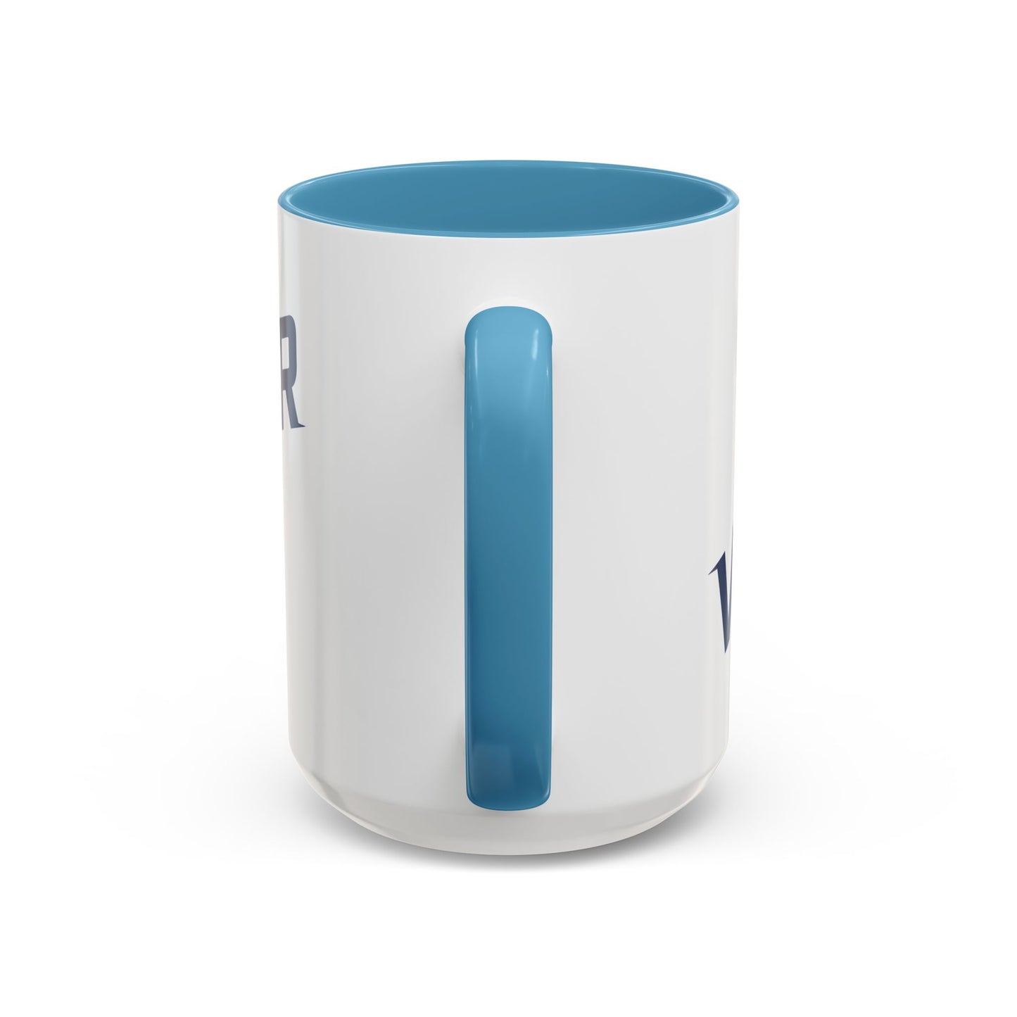 Modern Accent Van-Packer Coffee Mug — Bold Minimalist Circle Design (11/15 oz)