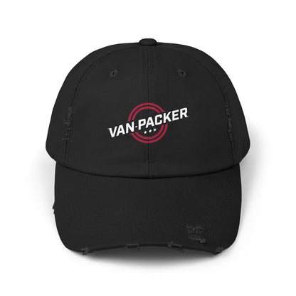 Unisex Distressed Van-Packer Cap