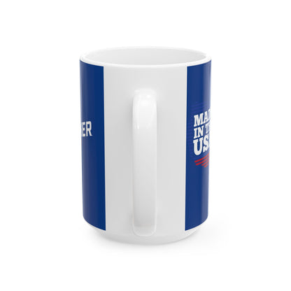 Ceramic Van-Packer USA Mug, (11oz, 15oz)
