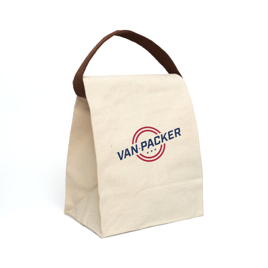 Van-Packer Canvas Lunch Bag With Strap