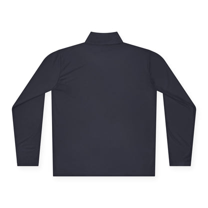 Lightweight Unisex Quarter-Zip Pullover Van-Packer Small Chest Logo