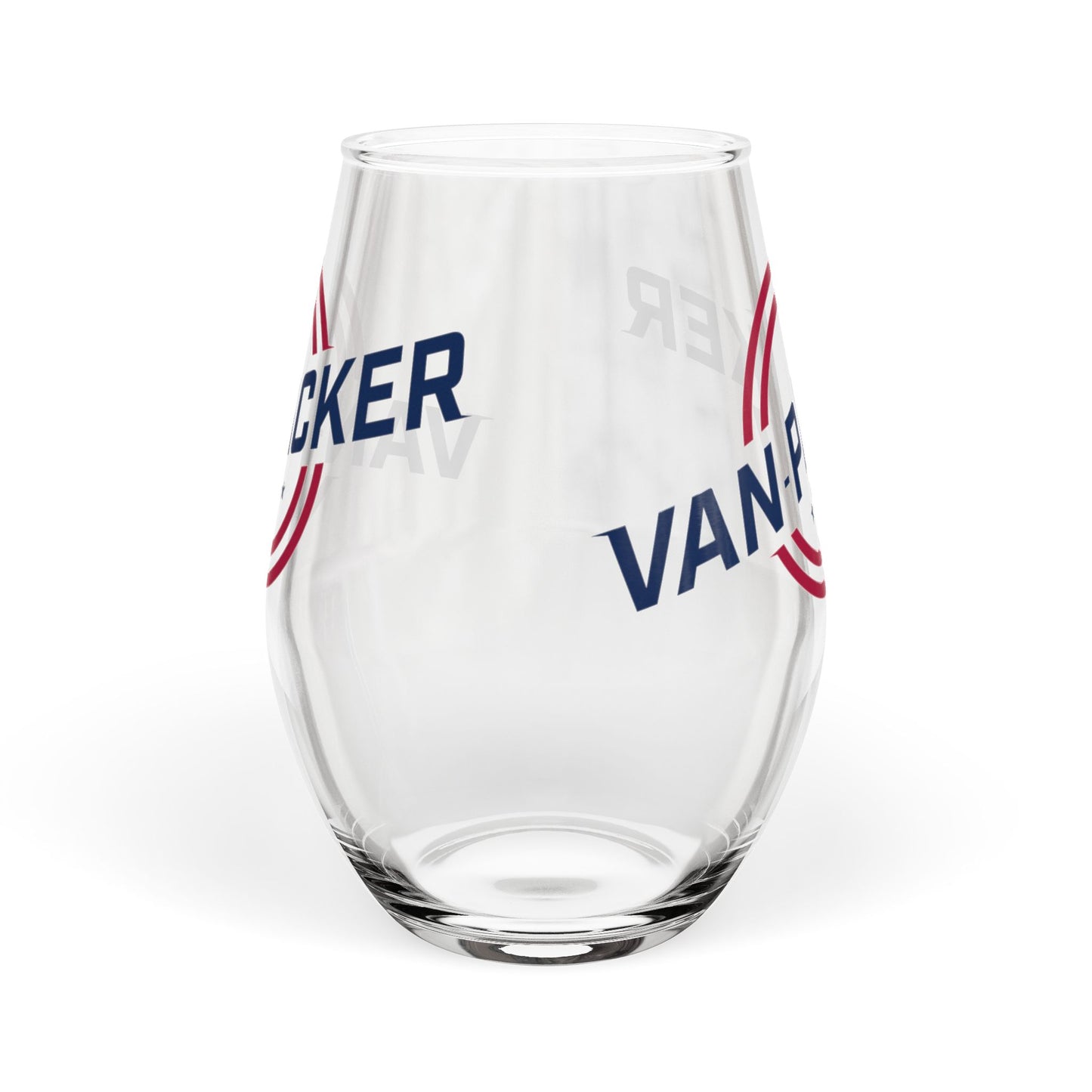Stemless Van-Packer Wine Glass, 11.75oz