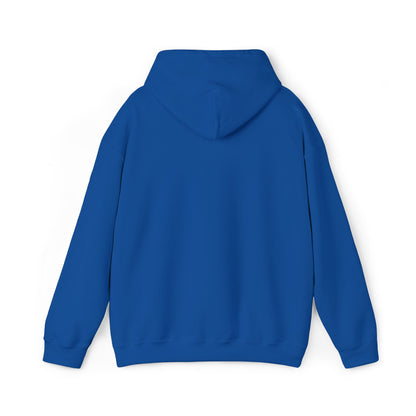 Unisex Heavy Blend™ Hooded Van-Packer White Logo Sweatshirt