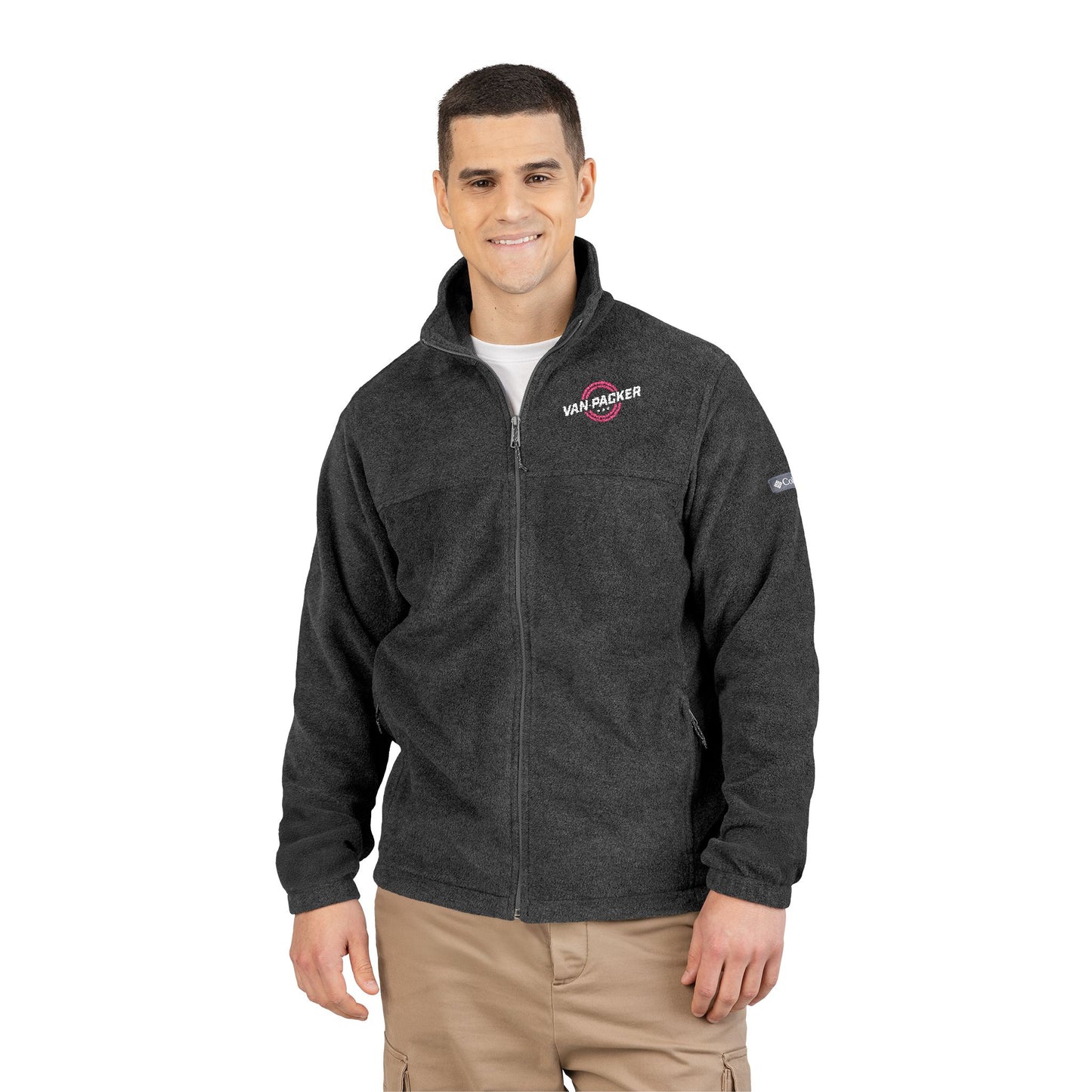 Unisex Columbia Fleece Jacket Van-Packer Embroidery