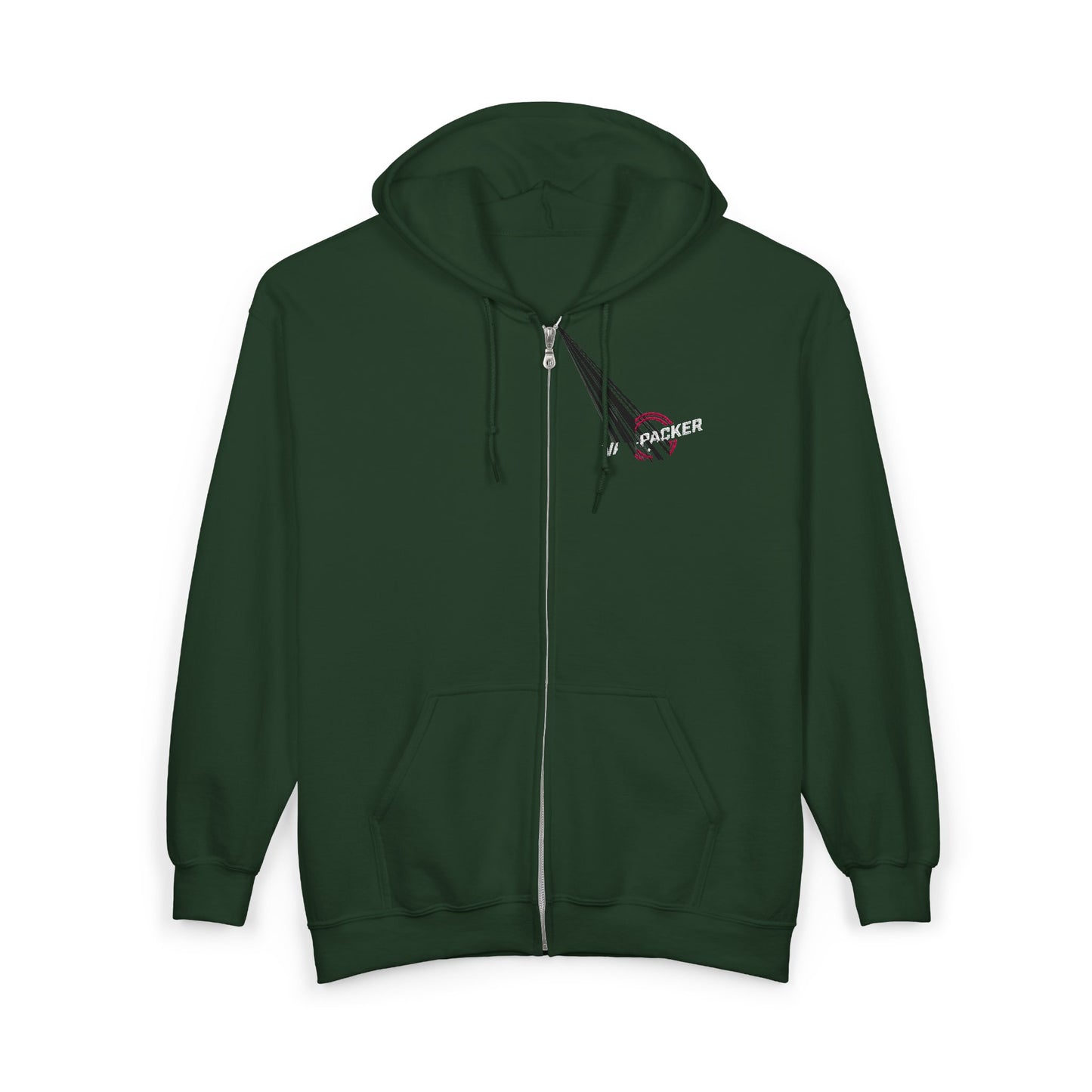 Unisex Heavy Blend™ Full Zip Hooded Van-Packer Sweatshirt