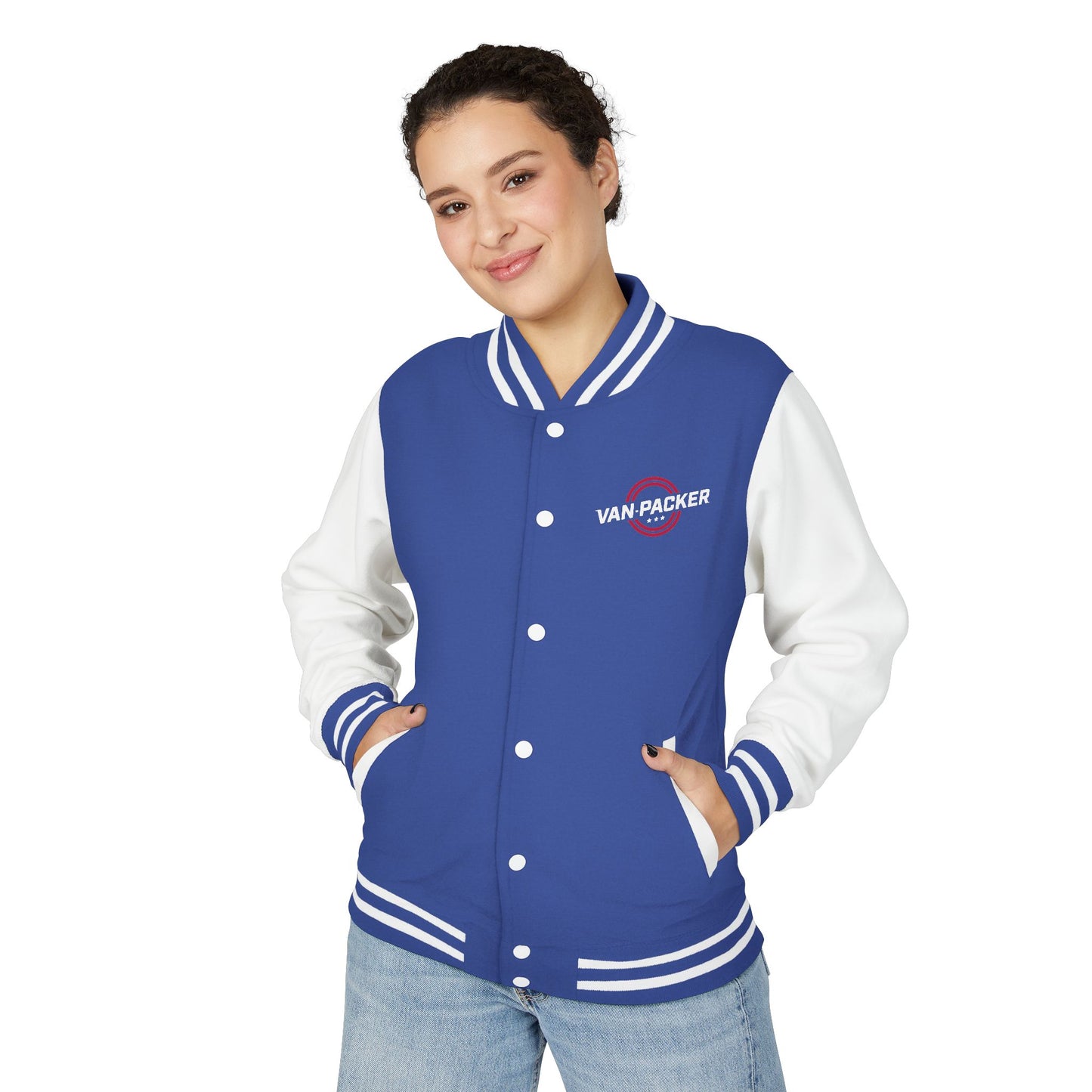 Unisex Heavyweight Van-Packer Letterman Jacket