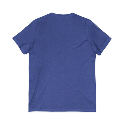 Unisex Jersey Short Sleeve Van-Packer V-Neck Tee