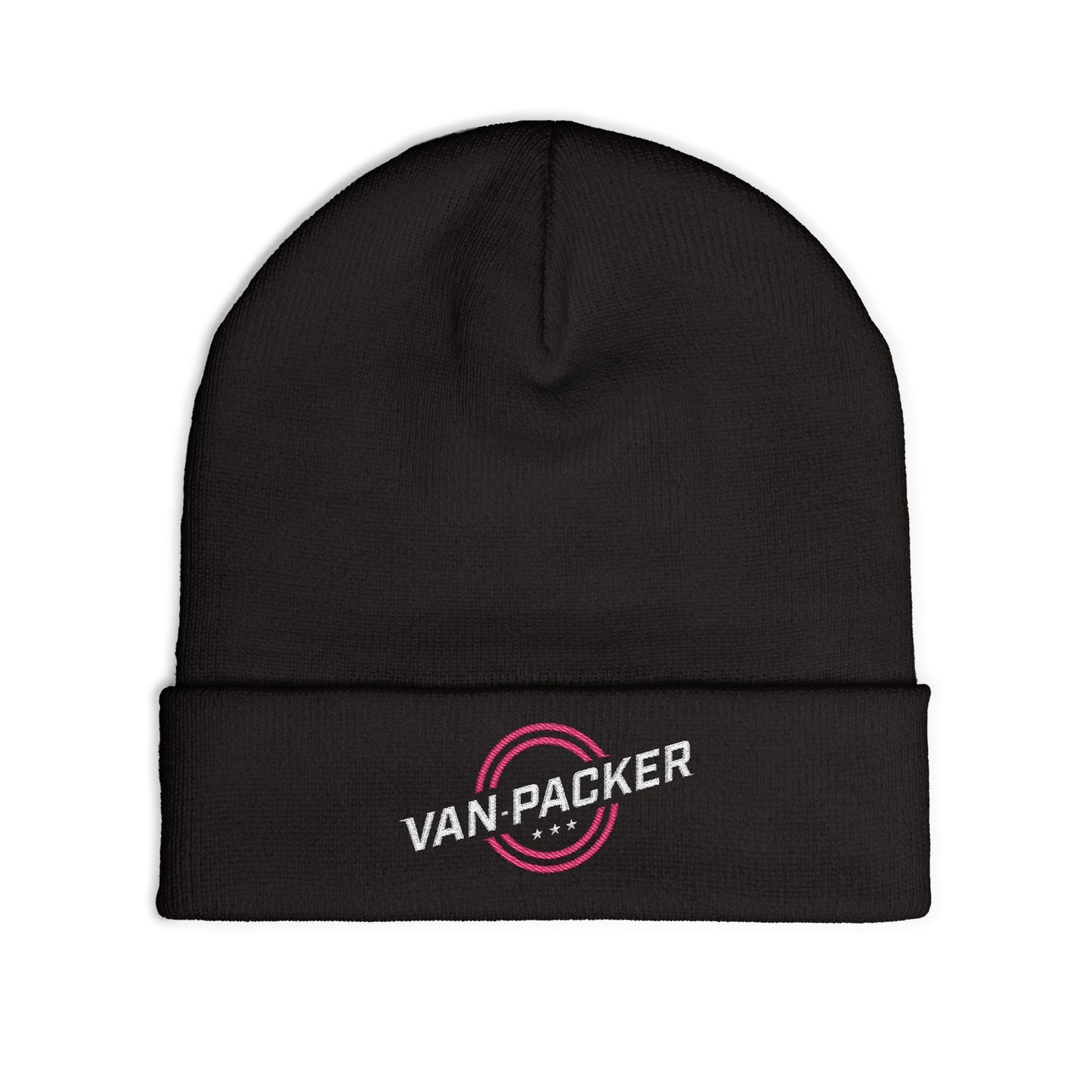 Knit Beanie Van-Packer Embroidered Logo
