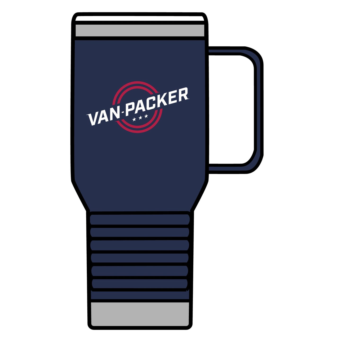 Van-Packer 20oz Travel Mug Insulated Camper Coffee Tumbler