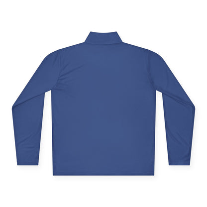 Lightweight Unisex Quarter-Zip Pullover Van-Packer Small Chest Logo