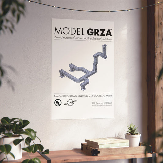Van-Packer Model GRZA Vertical Poster