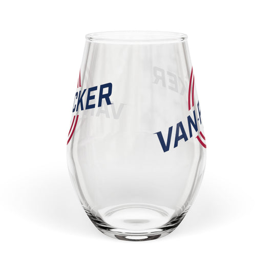 Stemless Van-Packer Wine Glass, 11.75oz