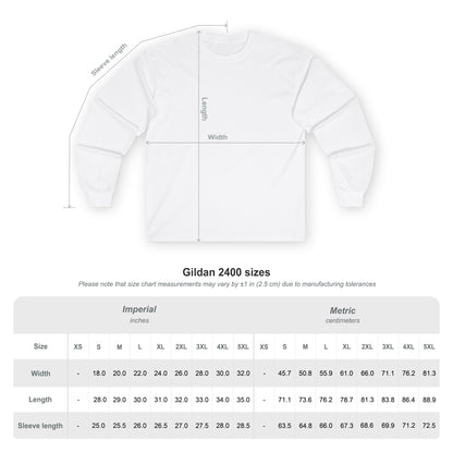 Unisex Ultra Cotton Long Sleeve Van-Packer Tee