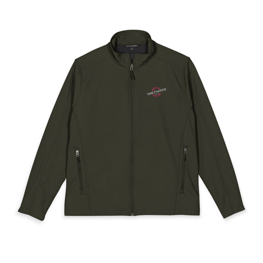 Embroidered Van-Packer Logo Soft Shell Jacket