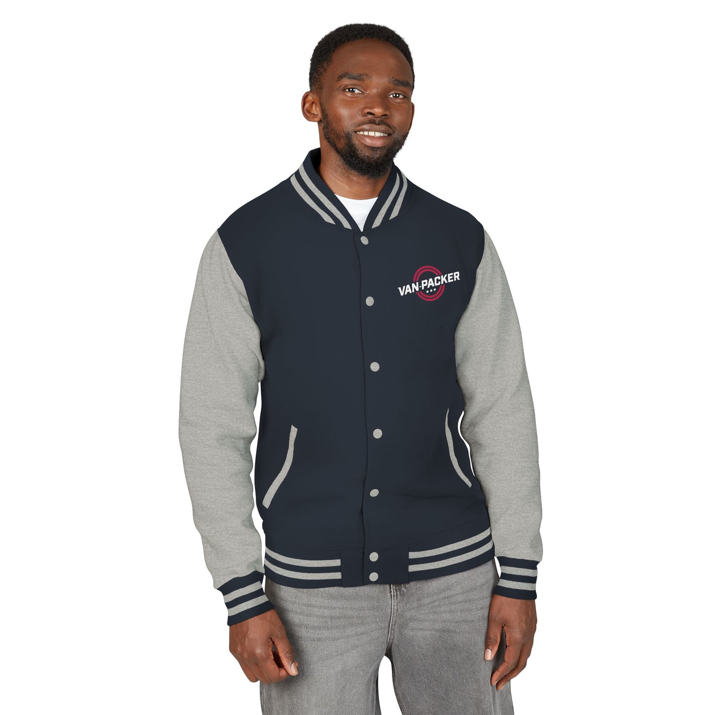 Unisex Heavyweight Van-Packer Letterman Jacket