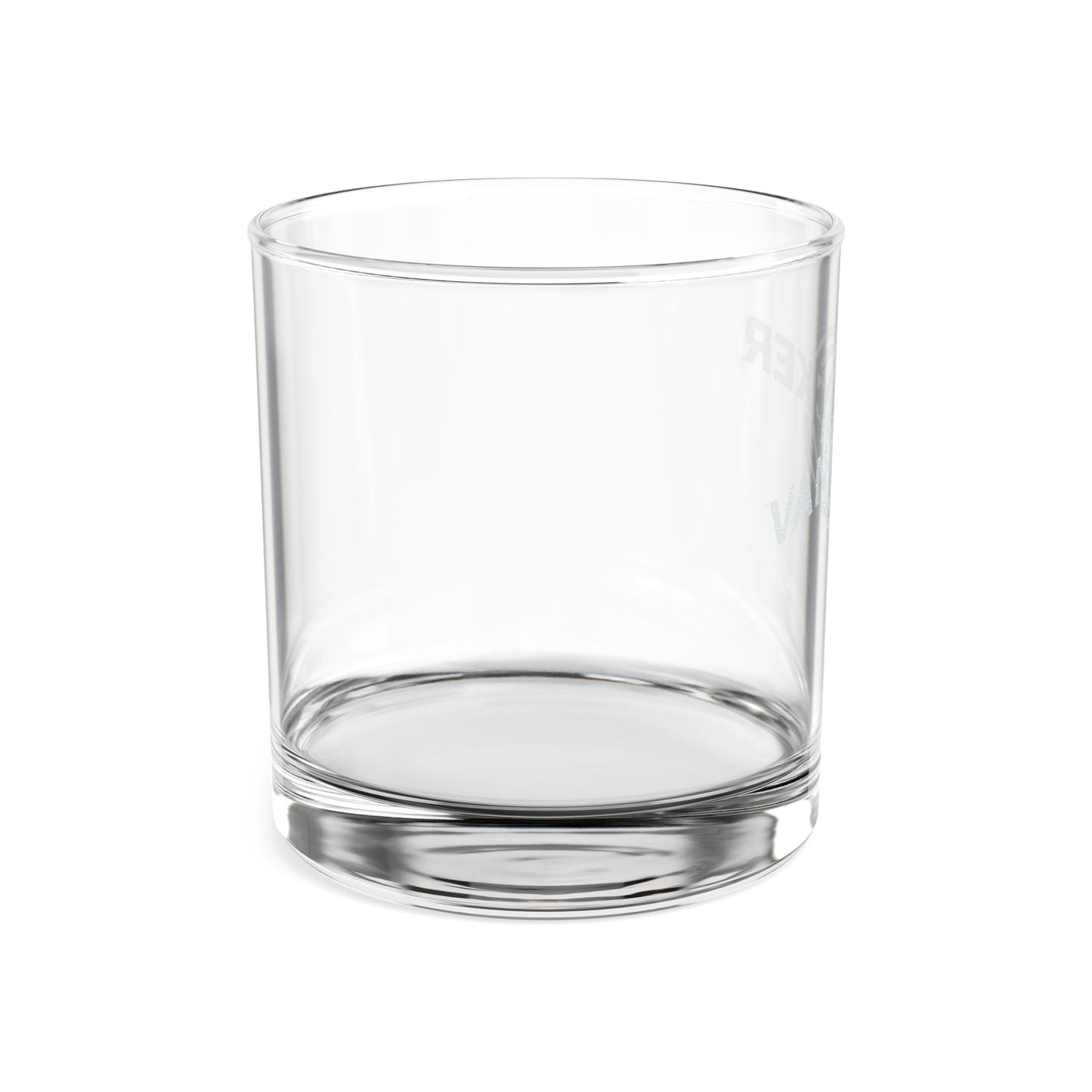 Engraved 10.5 oz Whiskey Glass  Van-Packer Rocks Glass