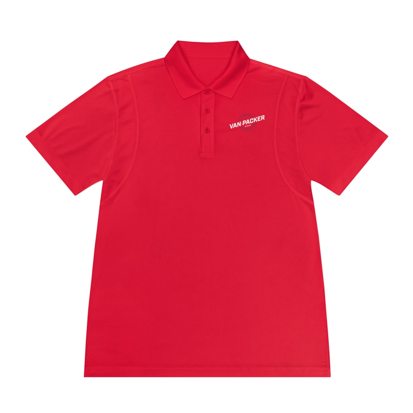 Van Packer Logo Sport Polo Men's Performance Work Shirt