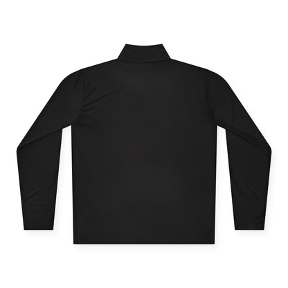 Lightweight Unisex Quarter-Zip Pullover Van-Packer Small Chest Logo