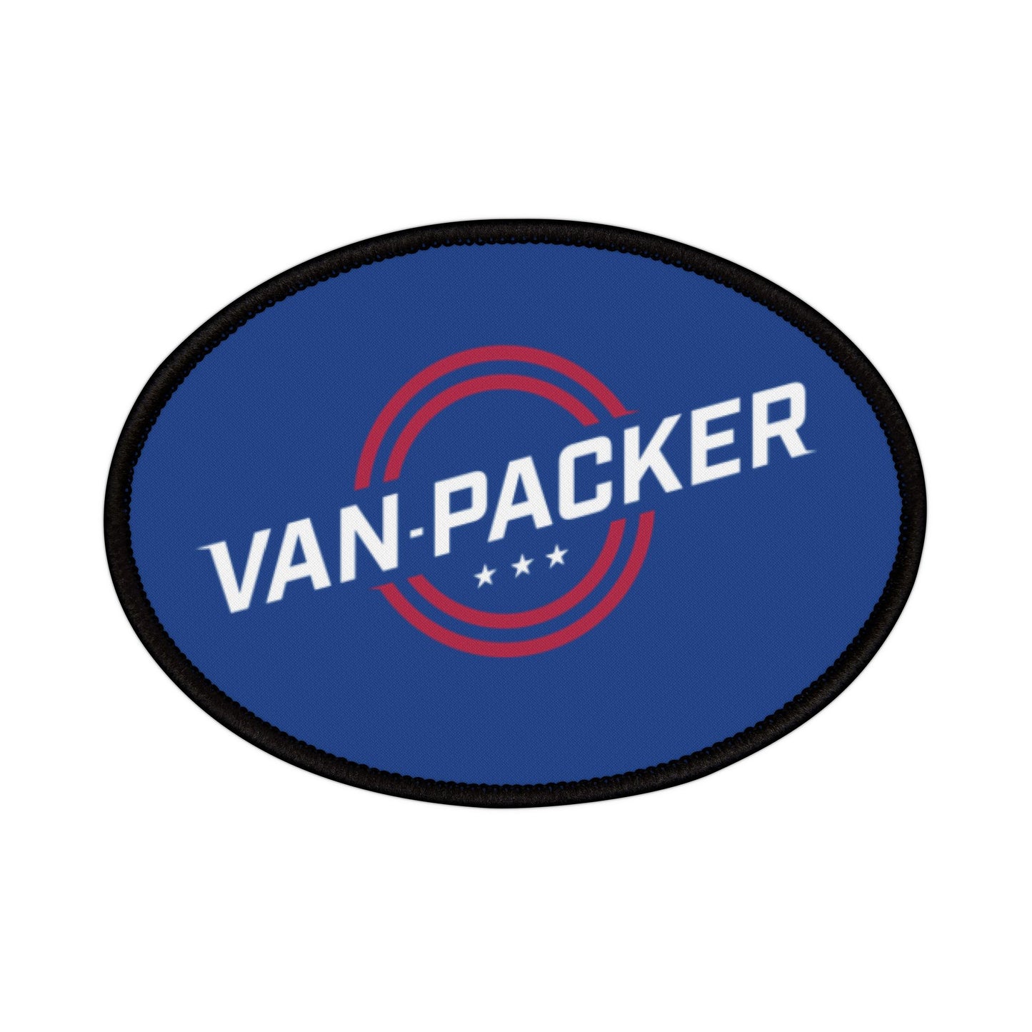 Iron-On Van-Packer Logo Patches