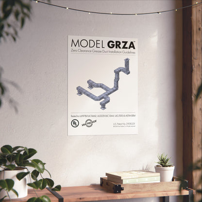 Van-Packer Model GRZA Vertical Poster