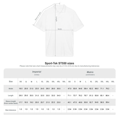 Sport-Tek® PosiCharge® Competitor™ Van-Packer White Logo Polo
