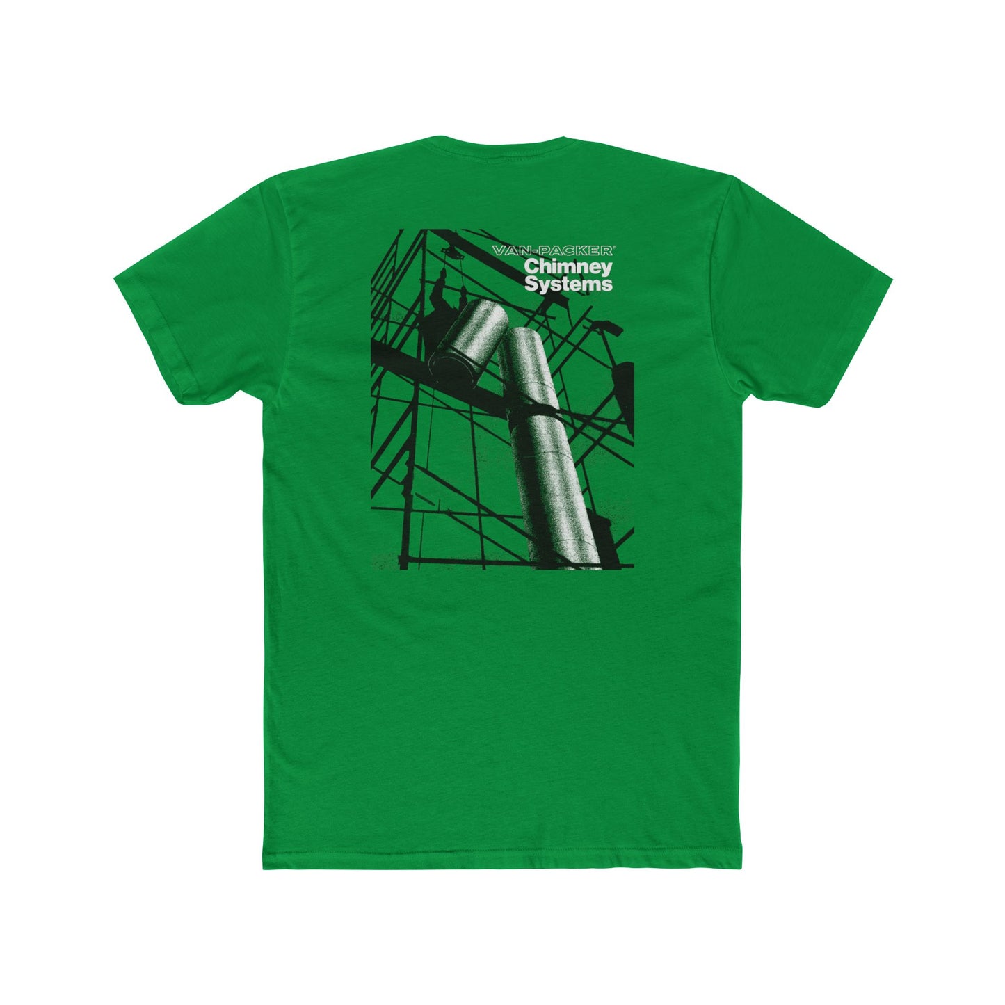 Vintage Industrial Back Print Unisex Van-Packer Tee