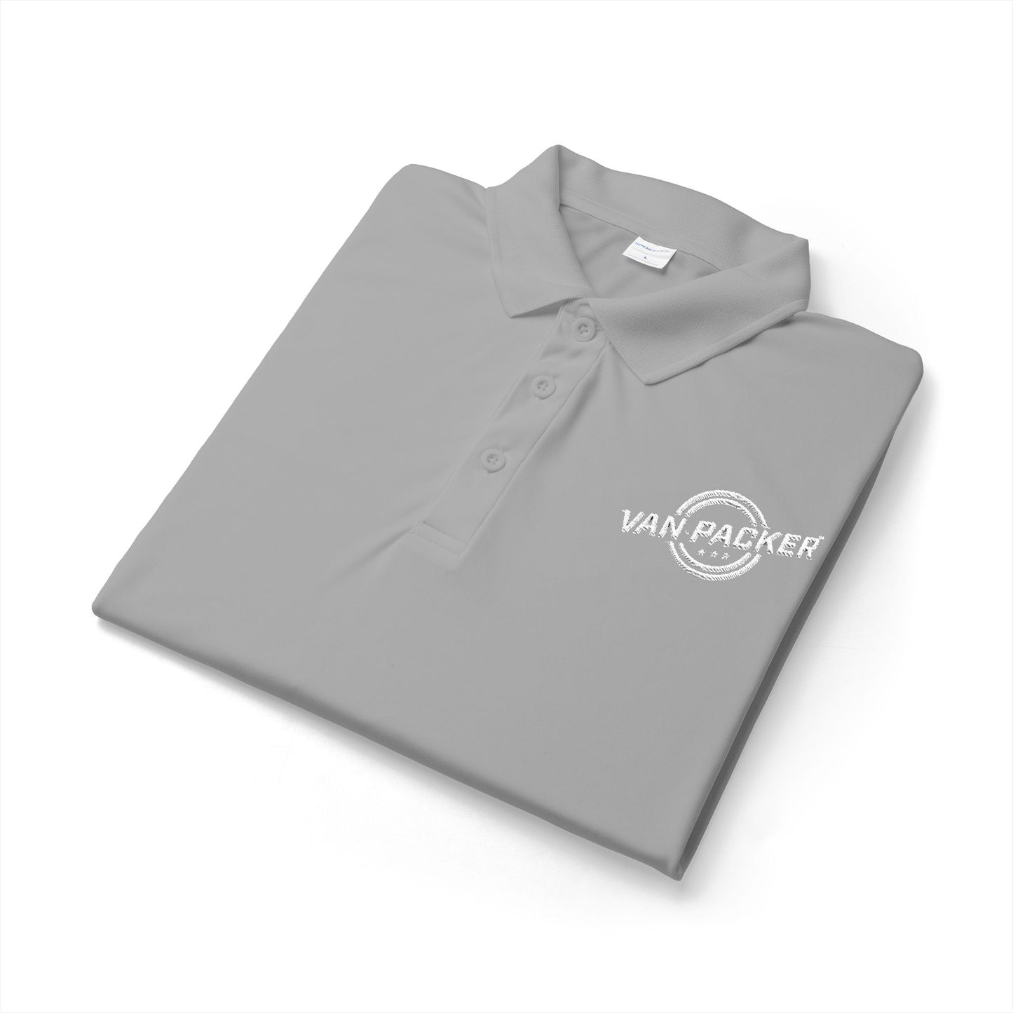 Sport-Tek® PosiCharge® Competitor™ Van-Packer White Logo Polo