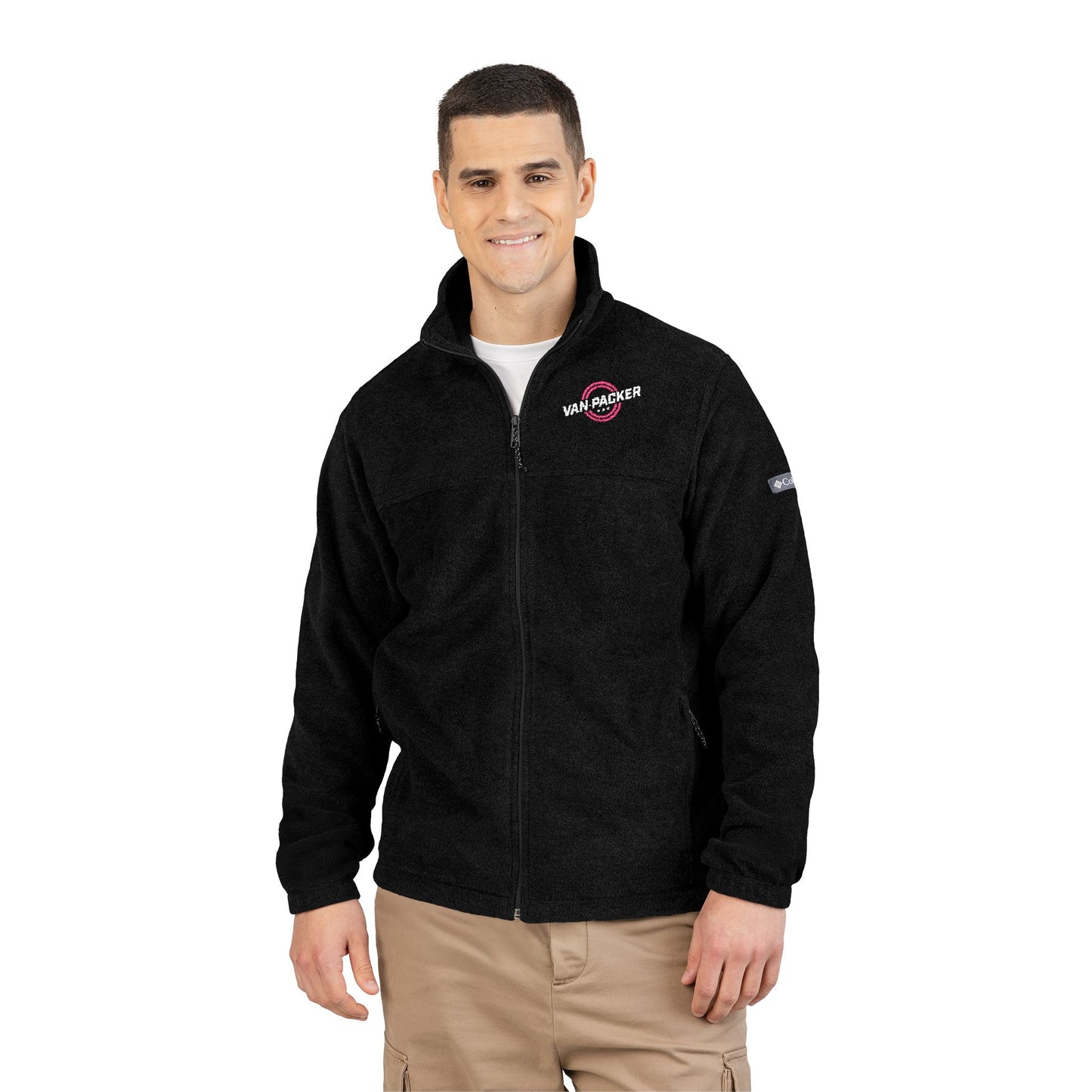 Unisex Columbia Fleece Jacket Van-Packer Embroidery