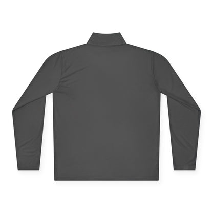 Lightweight Unisex Quarter-Zip Pullover Van-Packer Small Chest Logo