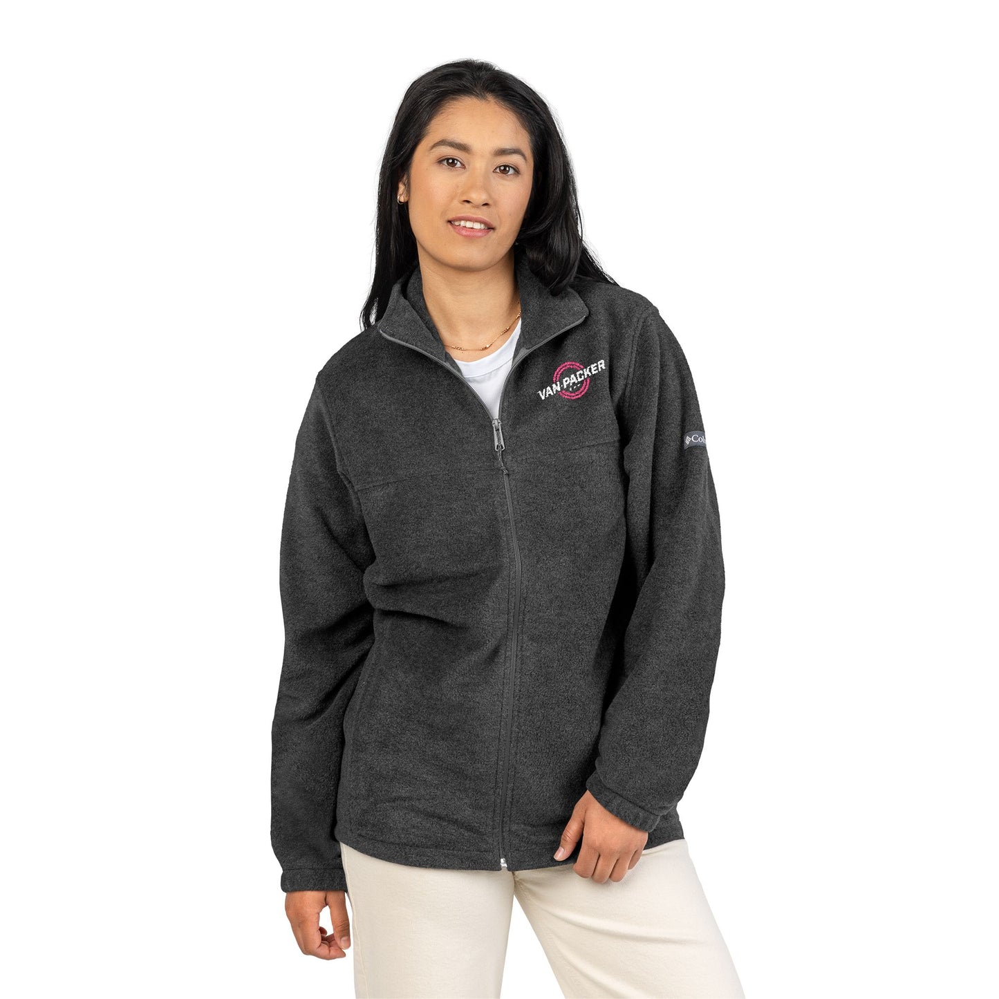 Unisex Columbia Fleece Jacket Van-Packer Embroidery