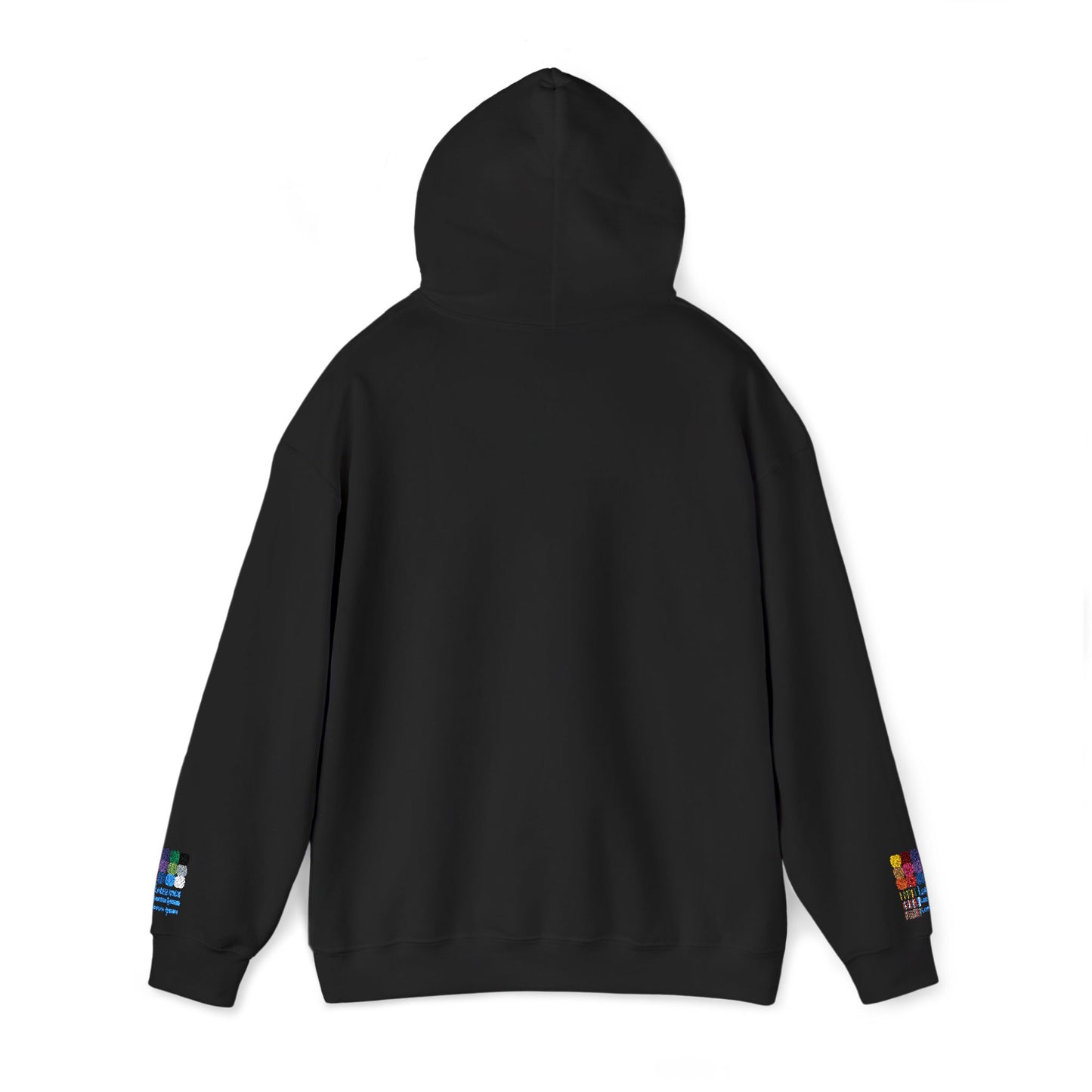 Unisex Heavy Blend™ Hooded Van-Packer White Logo Sweatshirt