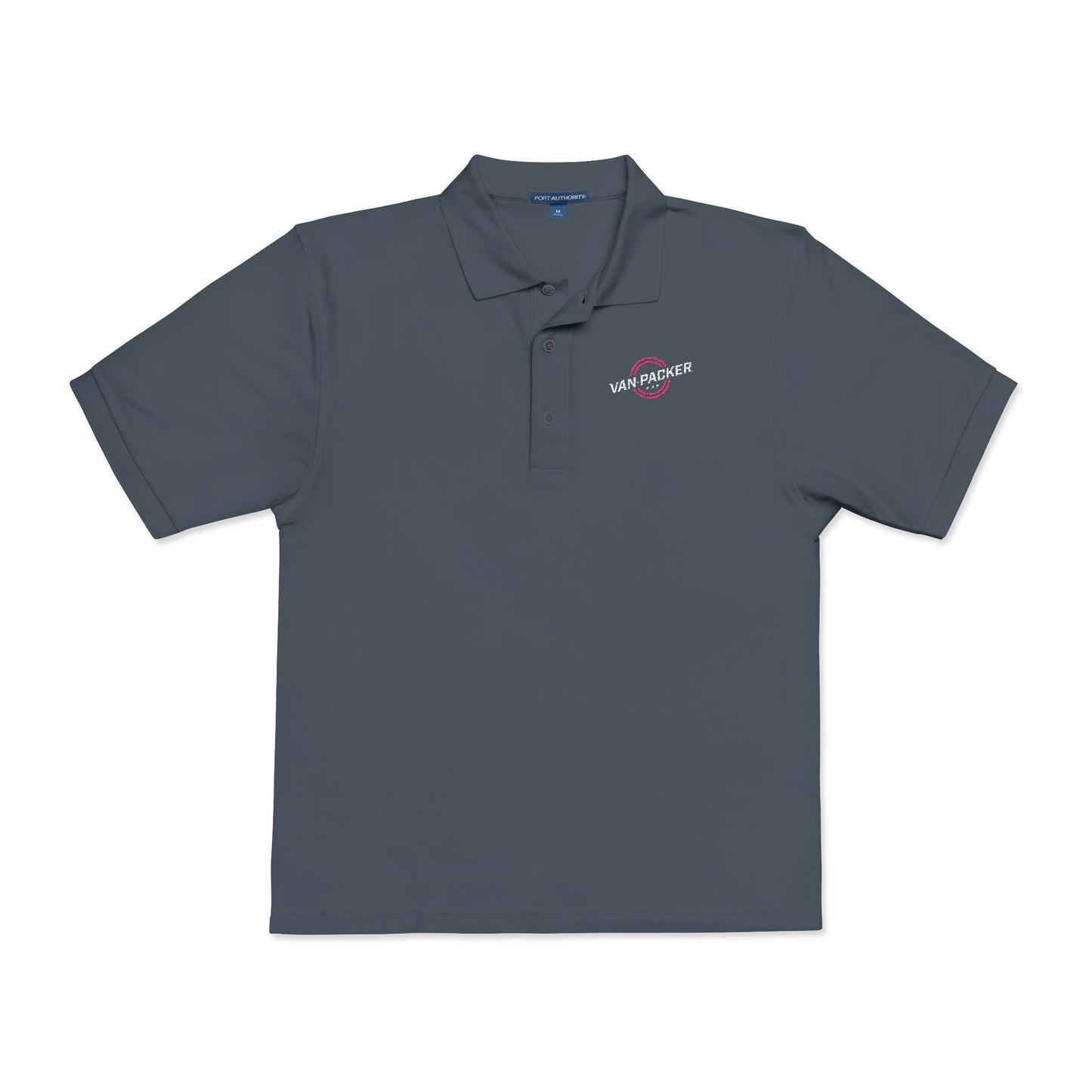 Embroidered "Van-Packer" Logo Polo Shirt