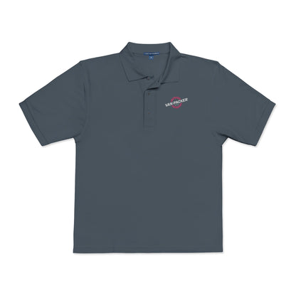 Embroidered "Van-Packer" Logo Polo Shirt