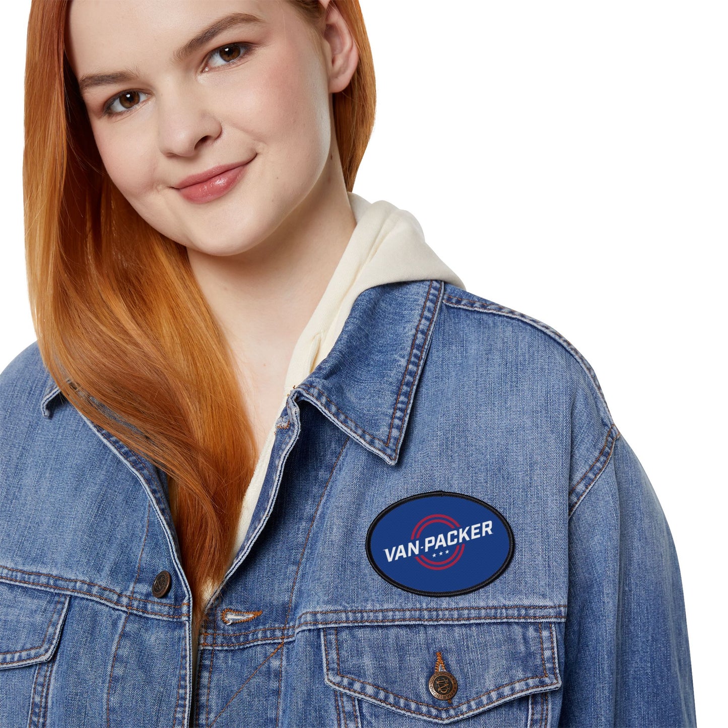 Iron-On Van-Packer Logo Patches