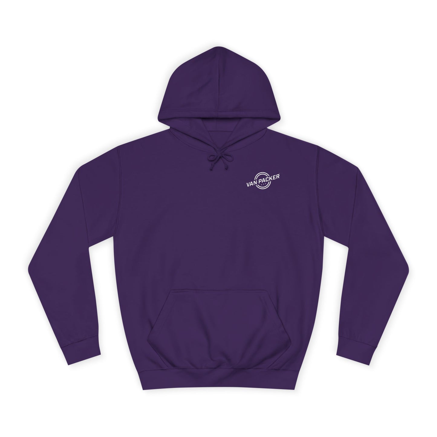 Unisex College Van-Packer White Logo Hoodie