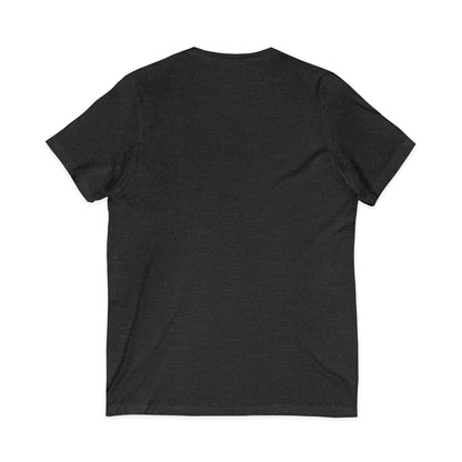 Unisex Jersey Short Sleeve Van-Packer V-Neck Tee