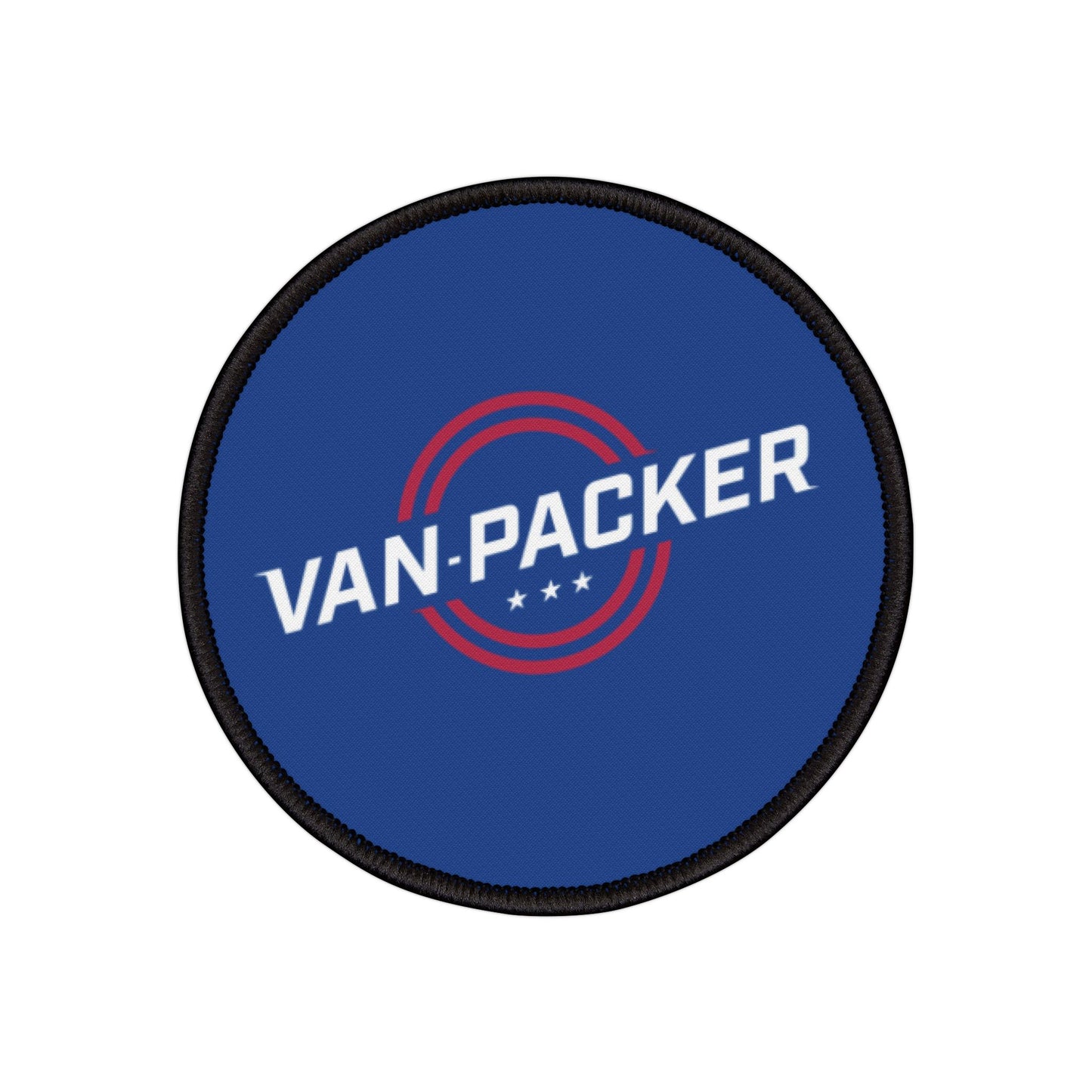 Iron-On Van-Packer Logo Patches