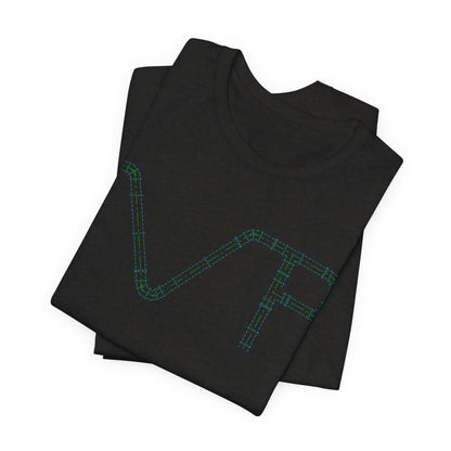 Unisex Jersey Short Sleeve Van-Packer Pipe Dreams Tee