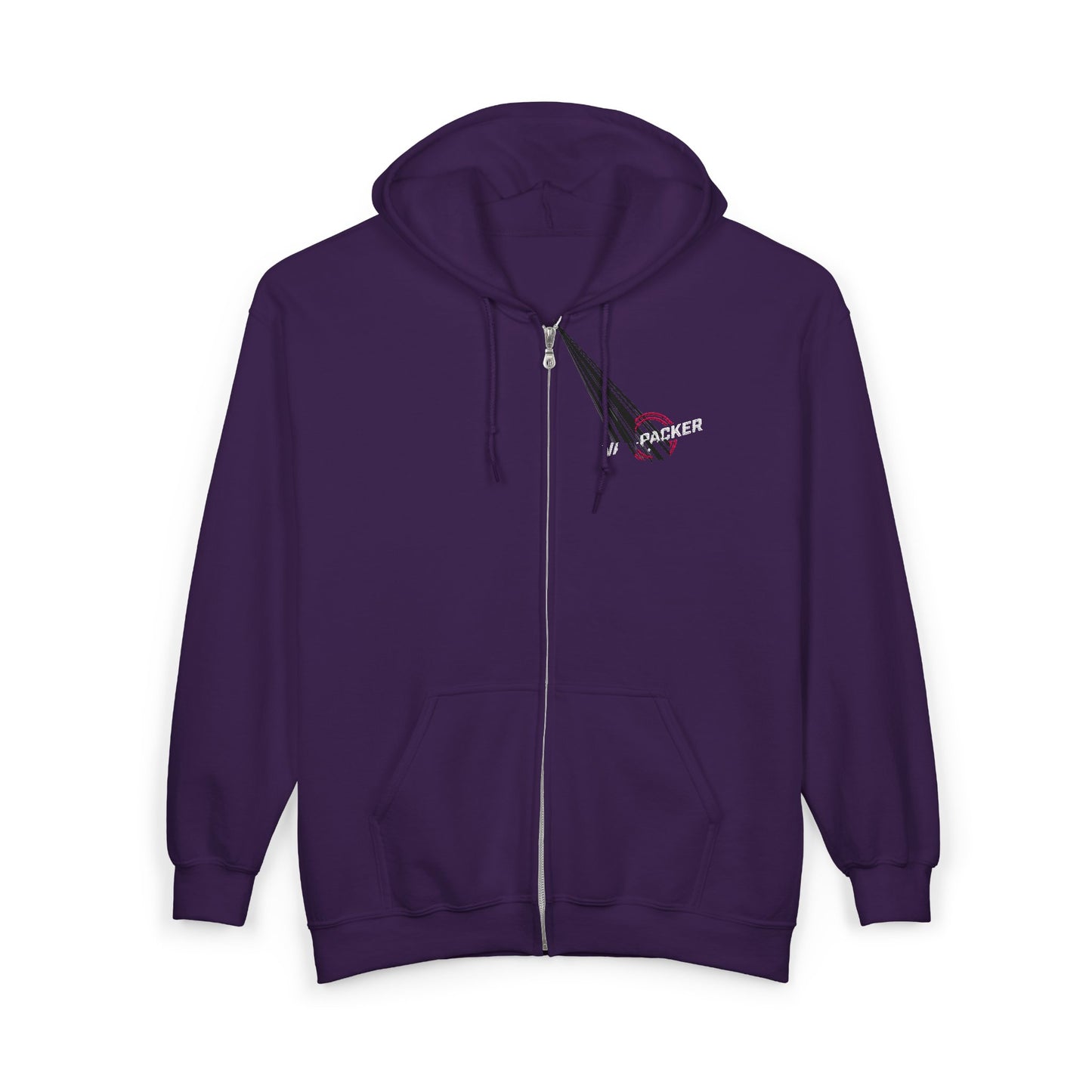 Unisex Heavy Blend™ Full Zip Hooded Van-Packer Sweatshirt