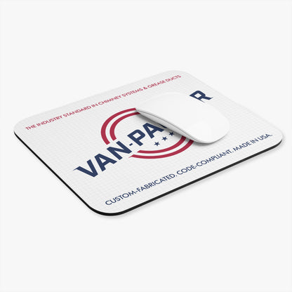 Van-Packer Logo Mouse Pad Industrial Chimney & Grease Ducts Mat