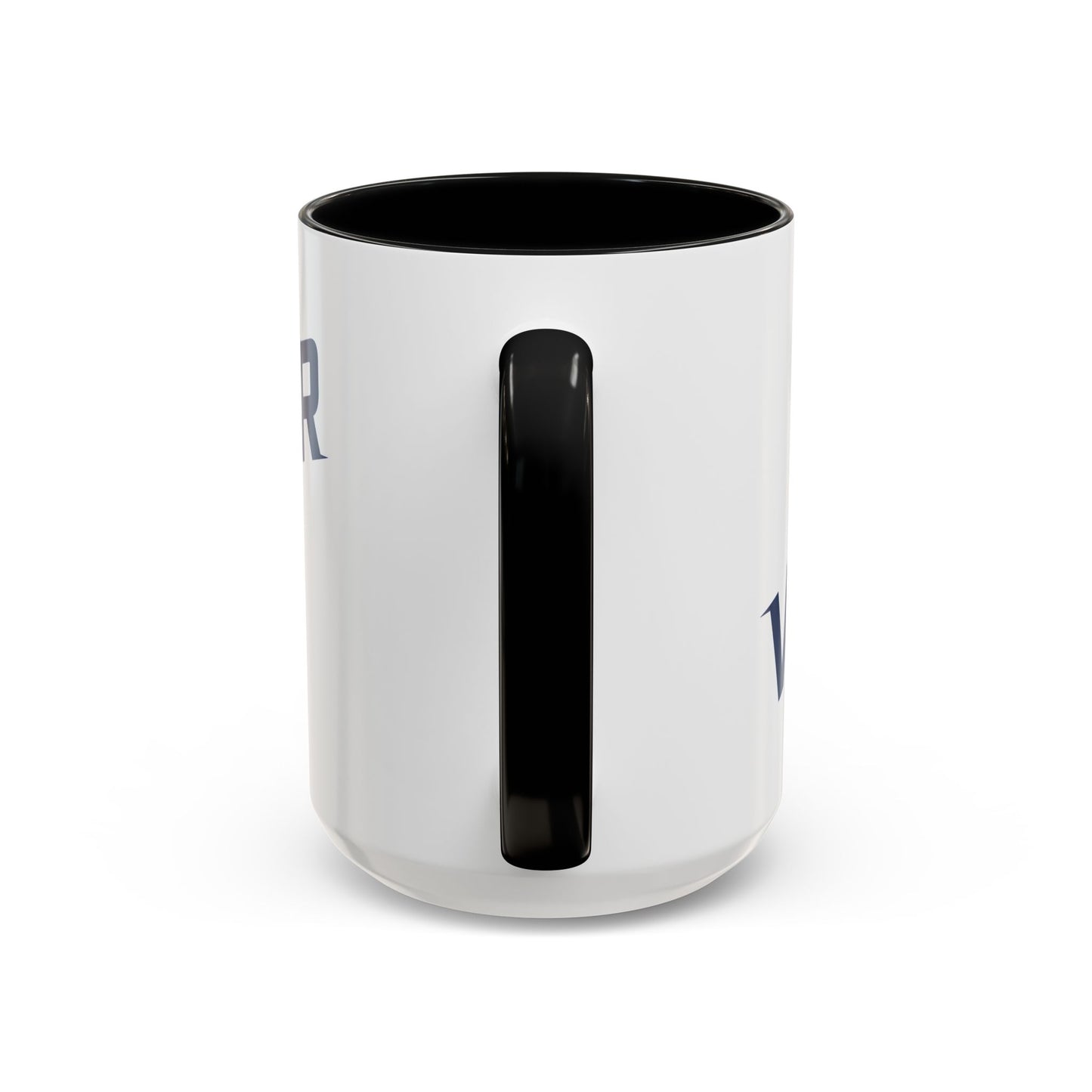 Modern Accent Van-Packer Coffee Mug — Bold Minimalist Circle Design (11/15 oz)