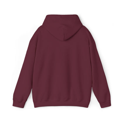 Unisex Heavy Blend™ Hooded Van-Packer White Logo Sweatshirt