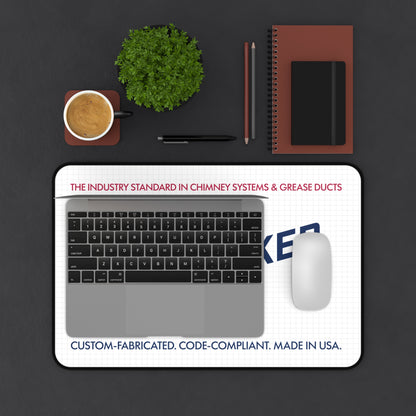 Van-Packer Desk Mat Logo Desk Mat (Custom-Fabricated, Made in USA)