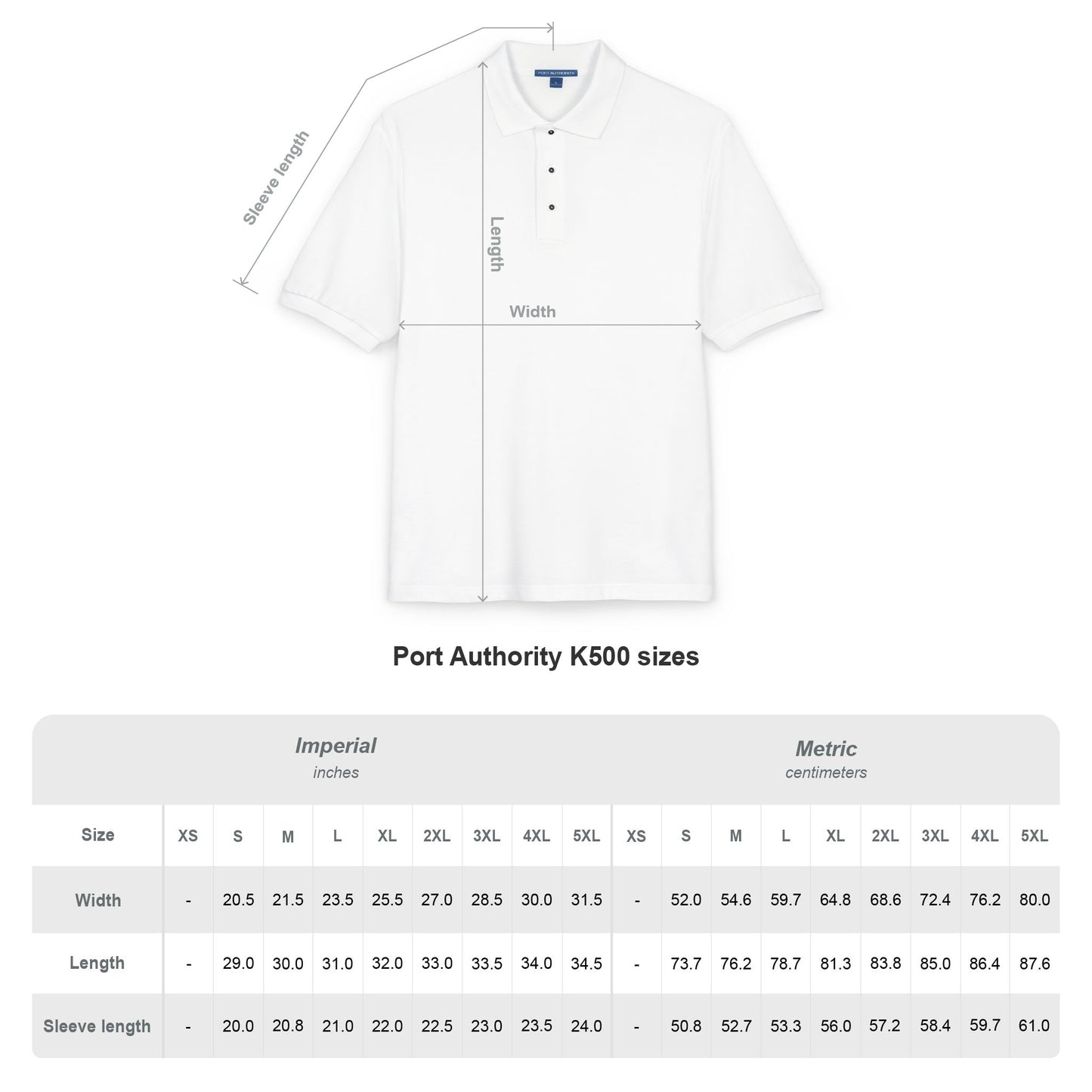 Embroidered "Van-Packer" Logo Polo Shirt