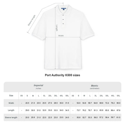 Embroidered "Van-Packer" Logo Polo Shirt