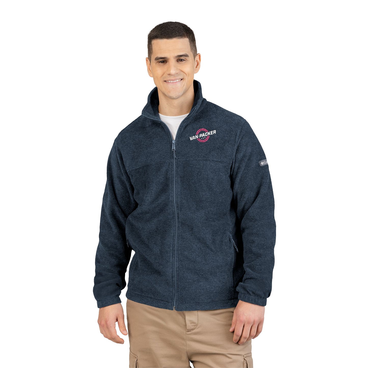 Unisex Columbia Fleece Jacket Van-Packer Embroidery