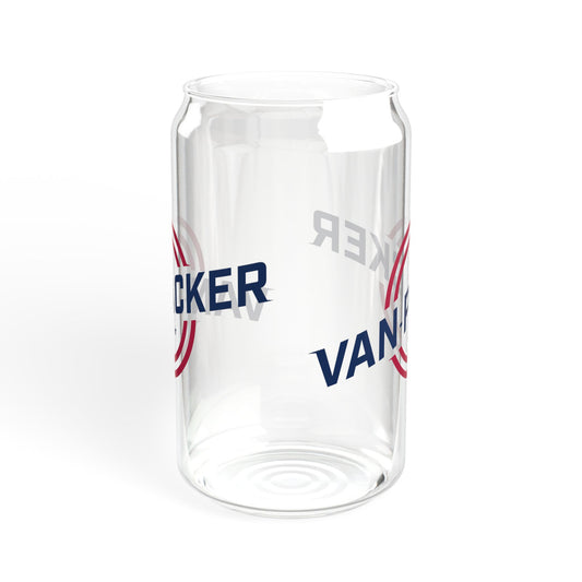 Van-Packer Logo Sipper Glass, 16oz